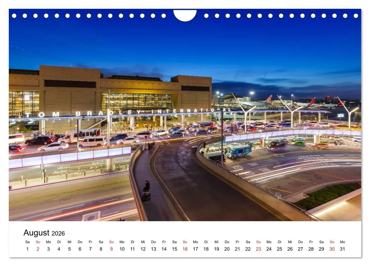 Bild: 9783457686133 | FLUGHÄFEN (Wandkalender 2026 DIN A4 quer), CALVENDO Monatskalender