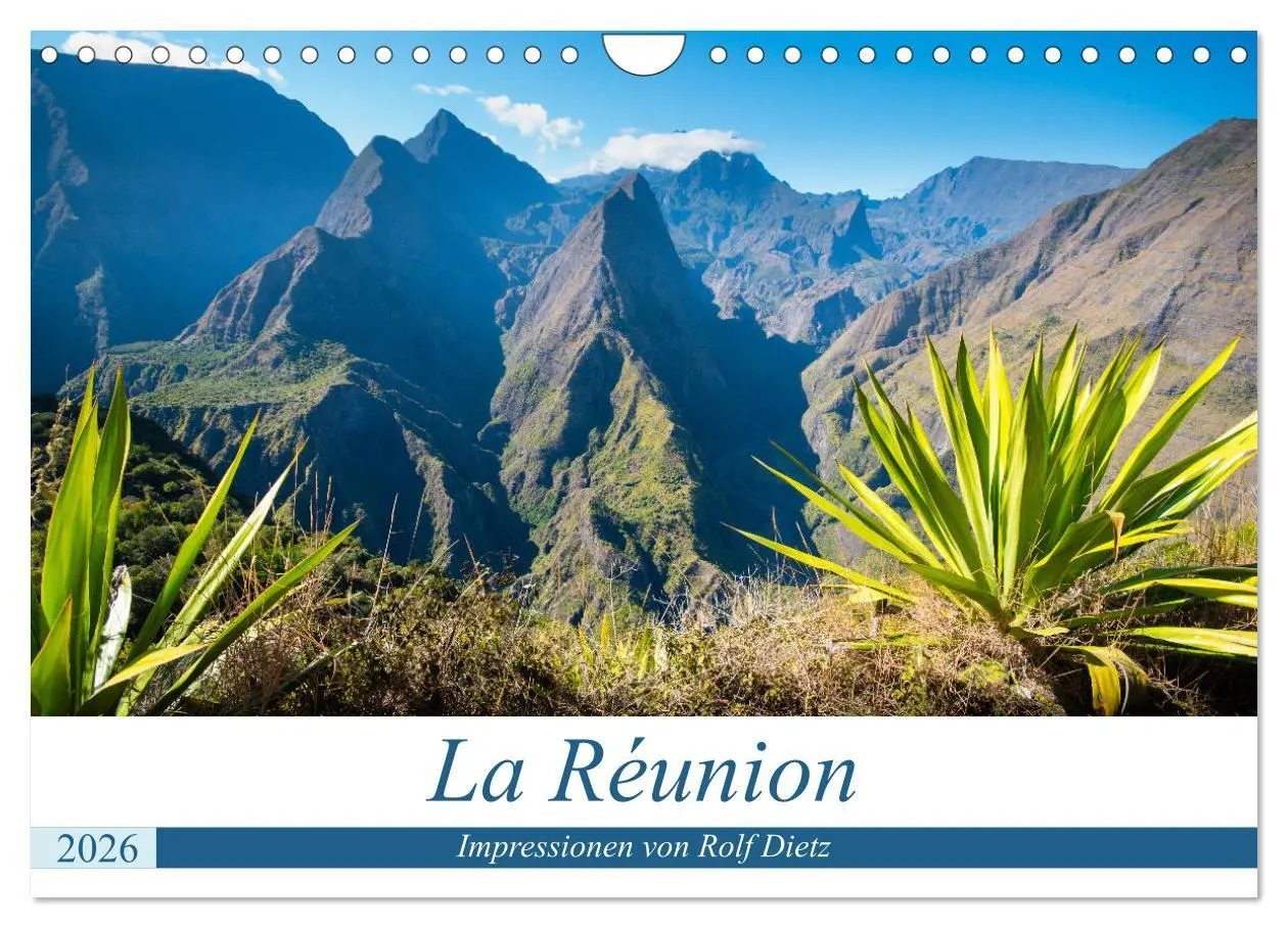 Cover: 9783457756133 | La Réunion - Impressionen von Rolf Dietz (Wandkalender 2026 DIN A4...