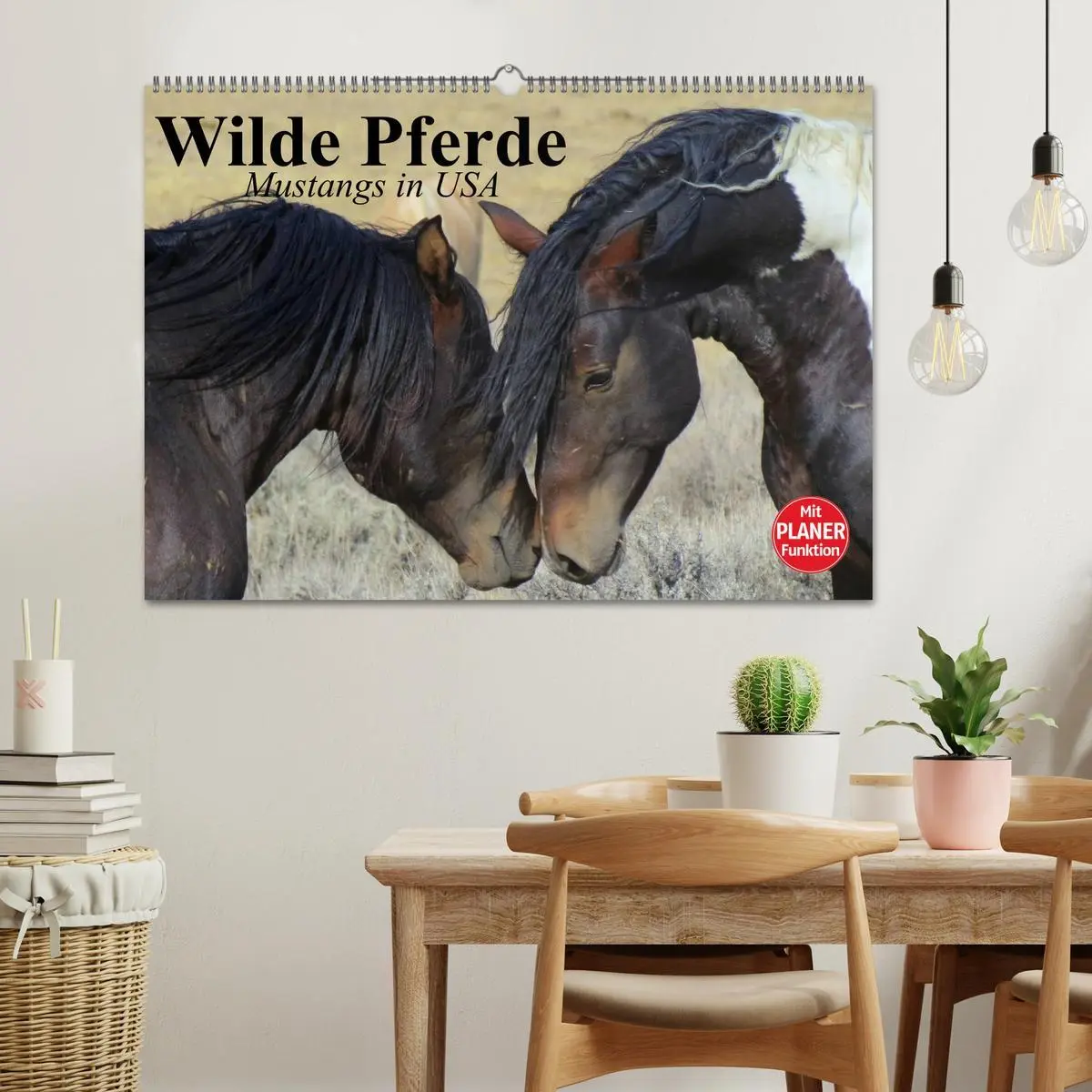 Bild: 9783457996133 | Wilde Pferde. Mustangs in USA (Wandkalender 2026 DIN A2 quer),...