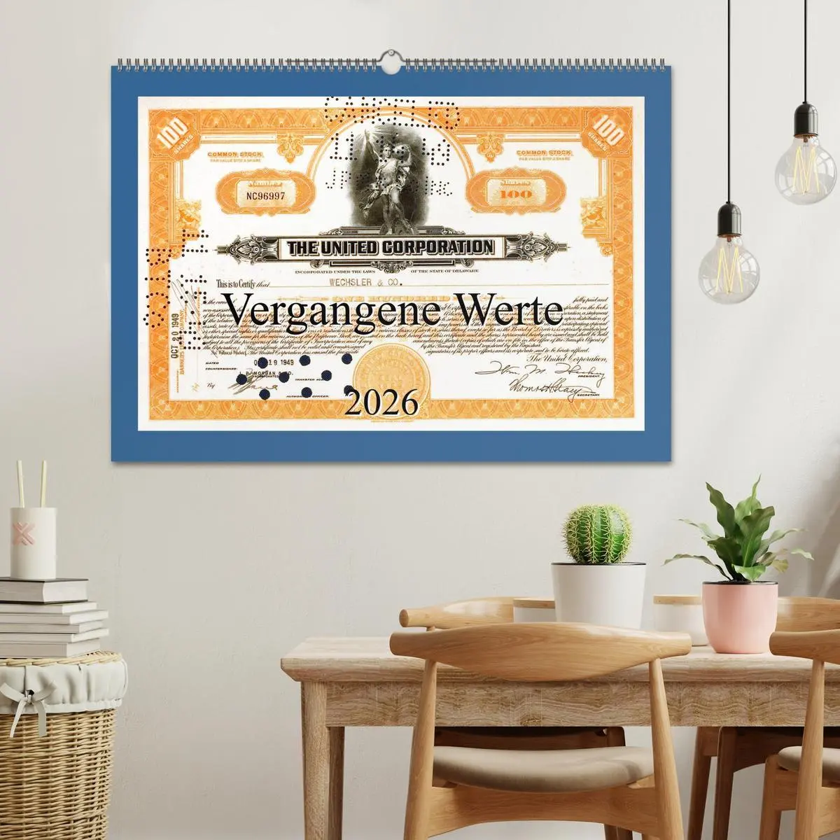 Bild: 9783516226133 | Vergangene Werte (Wandkalender 2026 DIN A2 quer), CALVENDO...