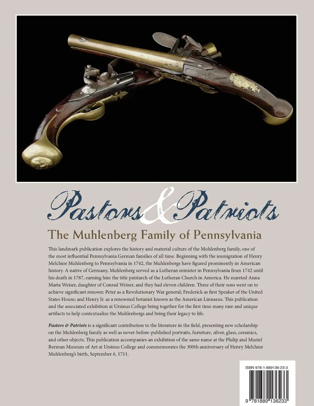 Rückseite: 9781889136233 | Pastors &amp; Patriots | The Muhlenberg Family of Pennsylvania | Minardi