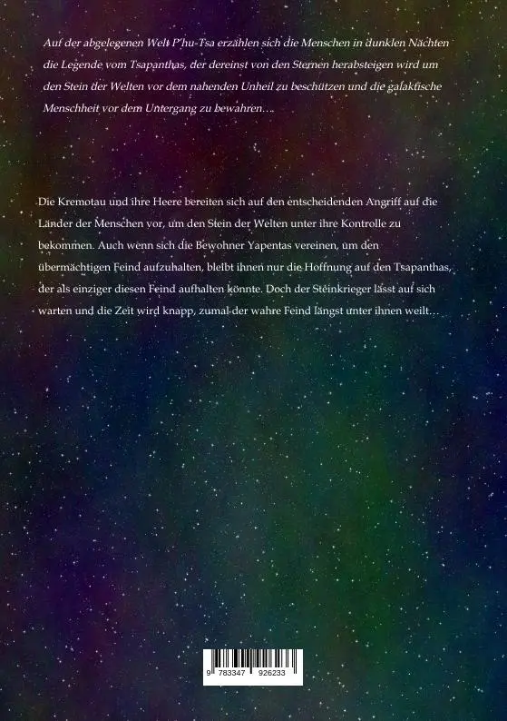 Rückseite: 9783347926233 | Der Stein der Welten | Michael Dechert | Taschenbuch | 504 S. | 2023