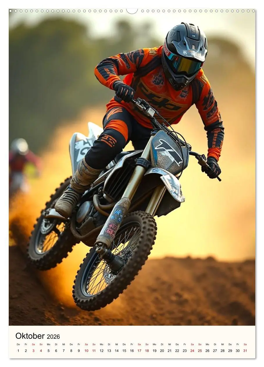 Bild: 9783457296233 | Kickstart the Year - Dirt, Speed und Adrenalin (Wandkalender 2026...