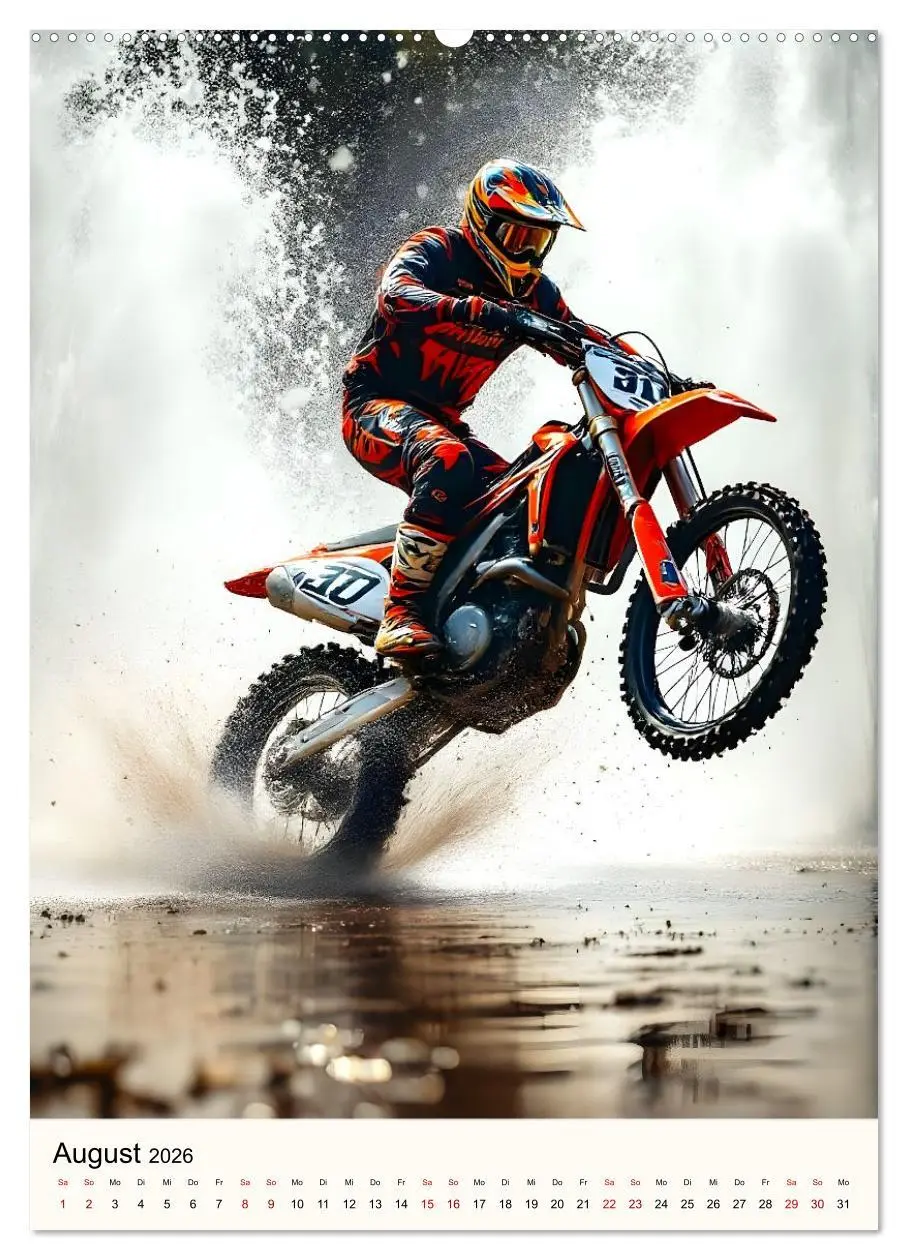 Bild: 9783457296233 | Kickstart the Year - Dirt, Speed und Adrenalin (Wandkalender 2026...
