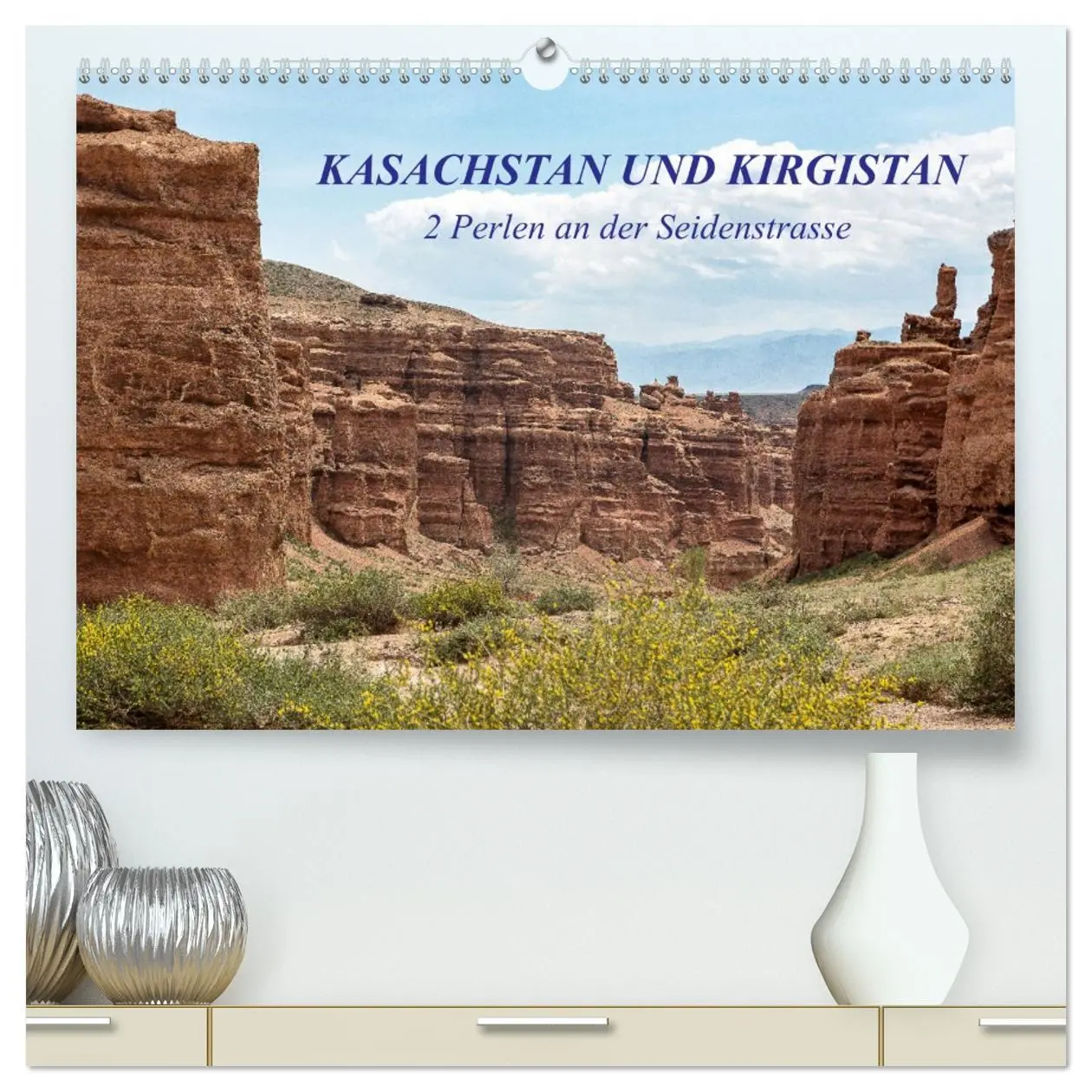 Cover: 9783457676233 | Kasachstan und Kirgistan (hochwertiger Premium Wandkalender 2026...