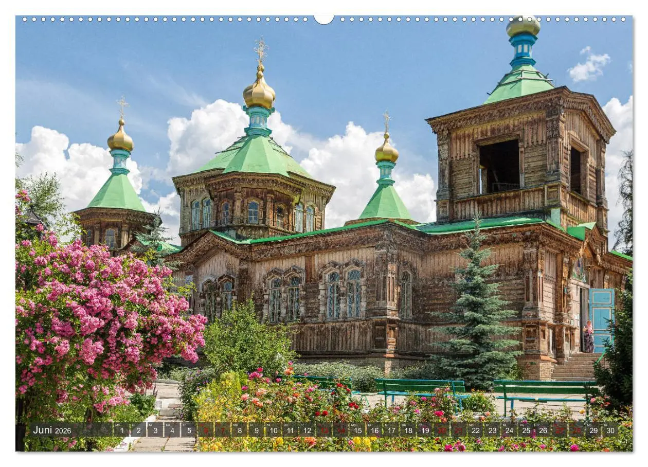 Bild: 9783457676233 | Kasachstan und Kirgistan (hochwertiger Premium Wandkalender 2026...