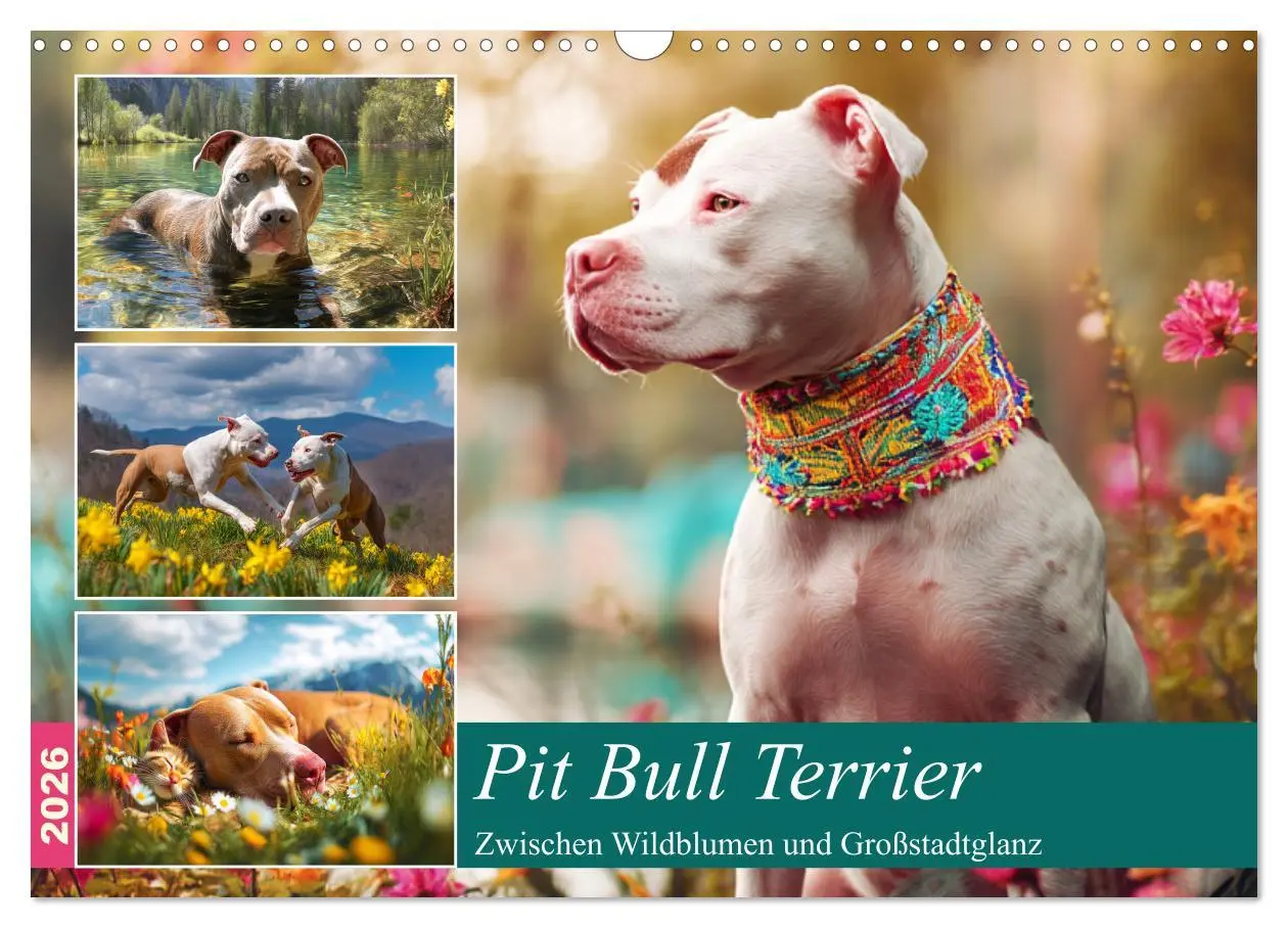 Cover: 9783457746233 | Pit Bull Terrier. Zwischen Wildblumen und Großstadtglanz...