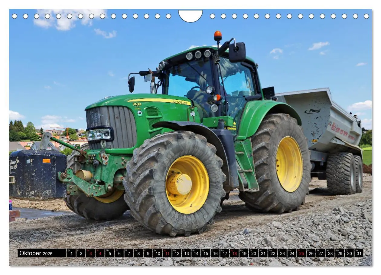 Bild: 9783457816233 | Baufahrzeuge auf der Baustelle (Wandkalender 2026 DIN A4 quer),...