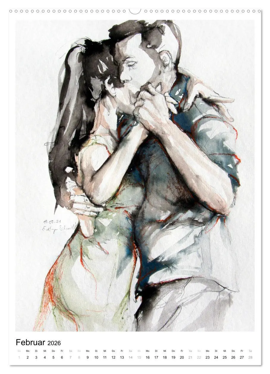 Bild: 9783516386233 | Tango Argentino - Zauber der Umarmung (Wandkalender 2026 DIN A2...