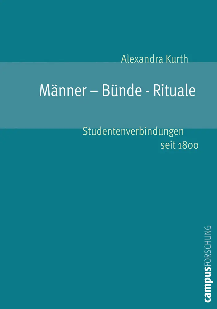 Cover: 9783593376233 | Männer - Bünde - Rituale | Alexandra Kurth | Taschenbuch | 216 S.