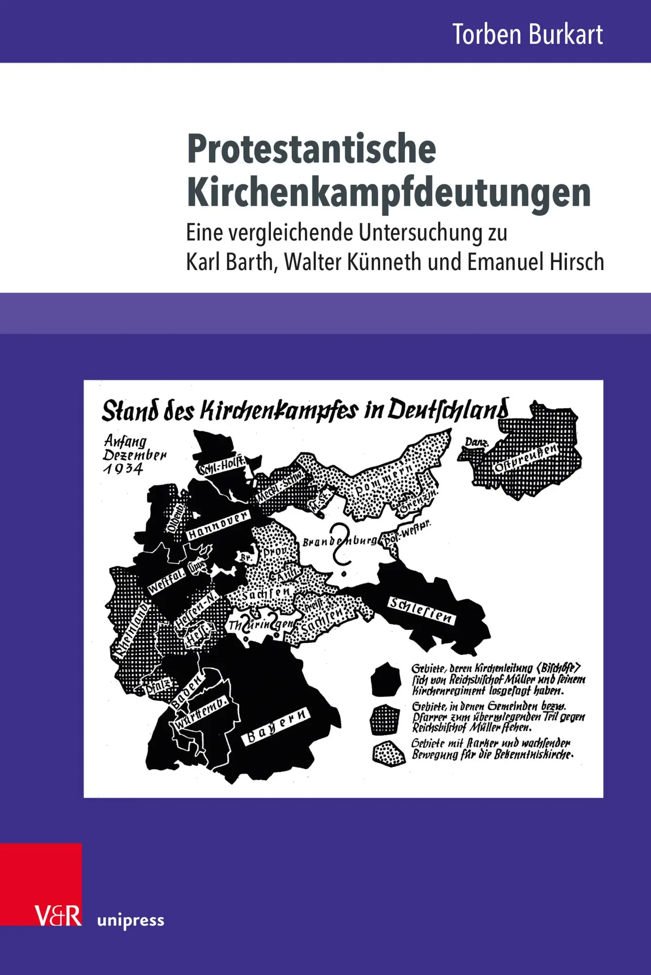 Cover: 9783847116233 | Protestantische Kirchenkampfdeutungen | Torben Burkart | Buch | 364 S.