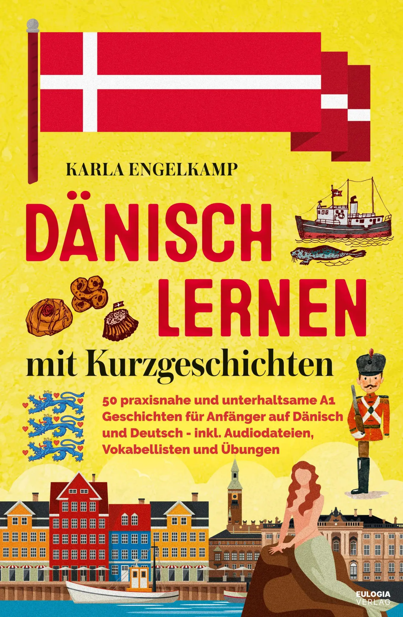 Cover: 9783969676233 | Dänisch lernen mit Kurzgeschichten | Karla Engelkamp | Taschenbuch