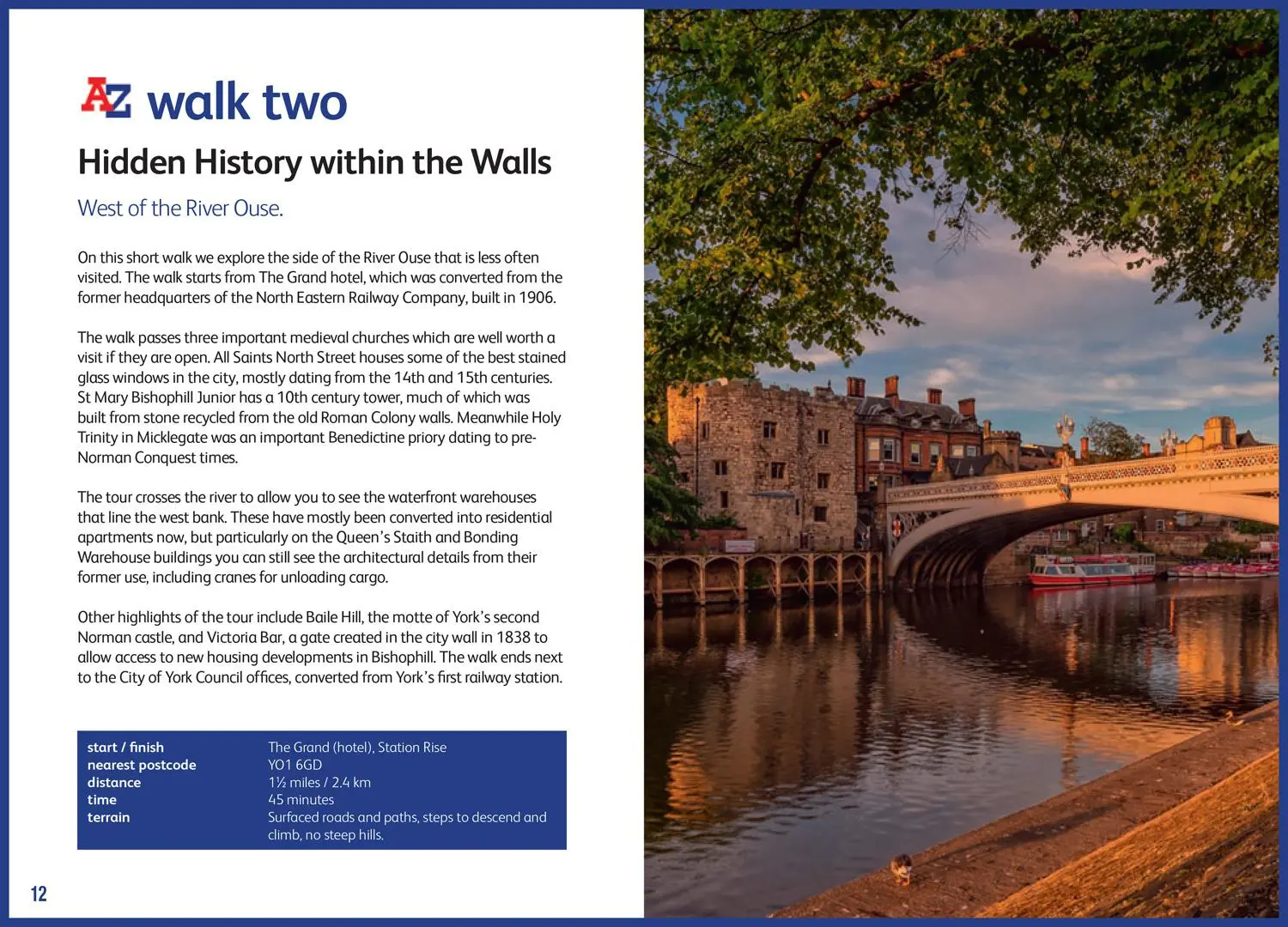 Bild: 9780008496333 | A -Z York Hidden Walks | Discover 20 Routes in and Around the City
