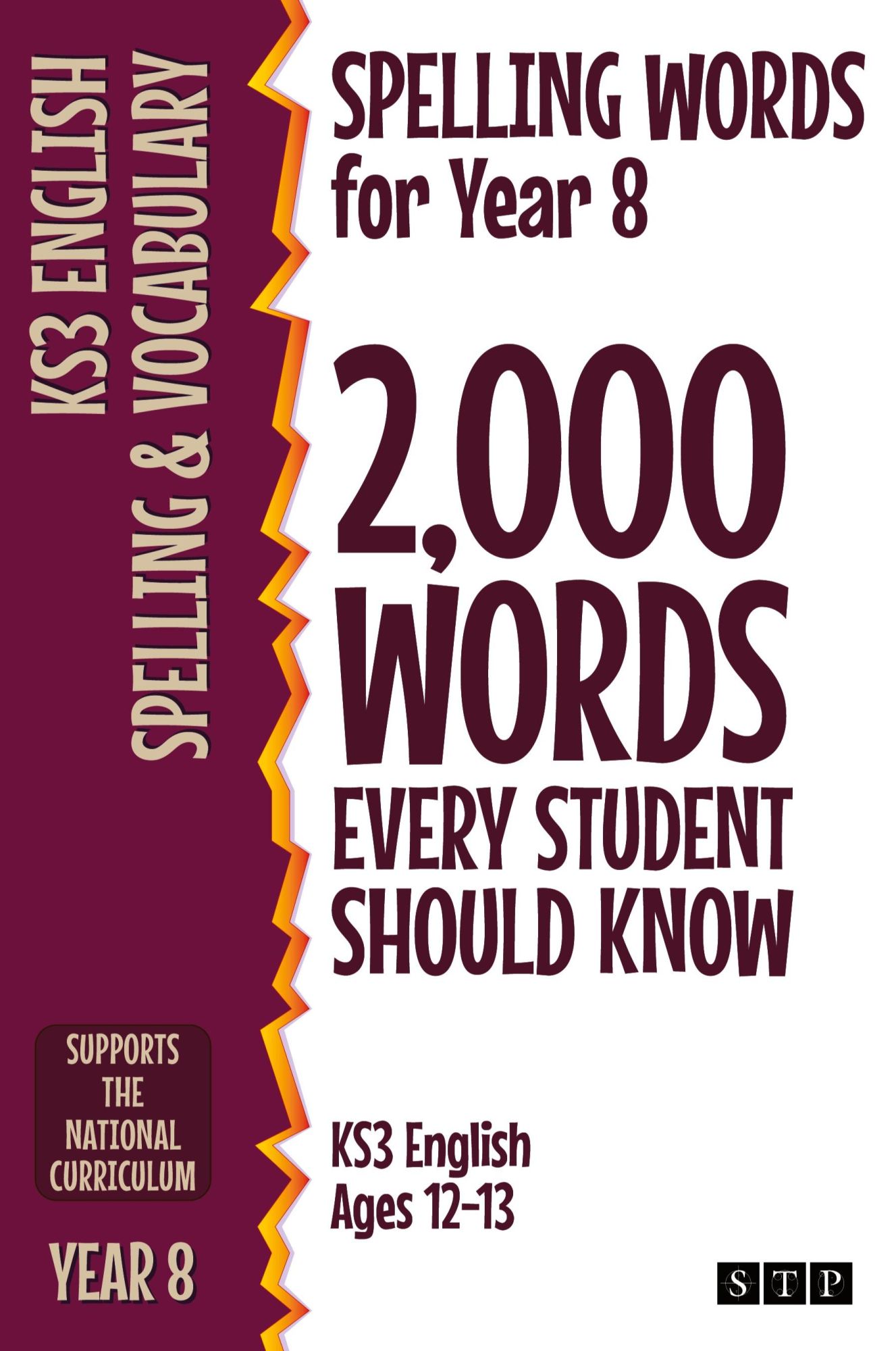 Cover: 9781912956333 | Spelling Words for Year 8 | Stp Books | Taschenbuch | Englisch | 2020