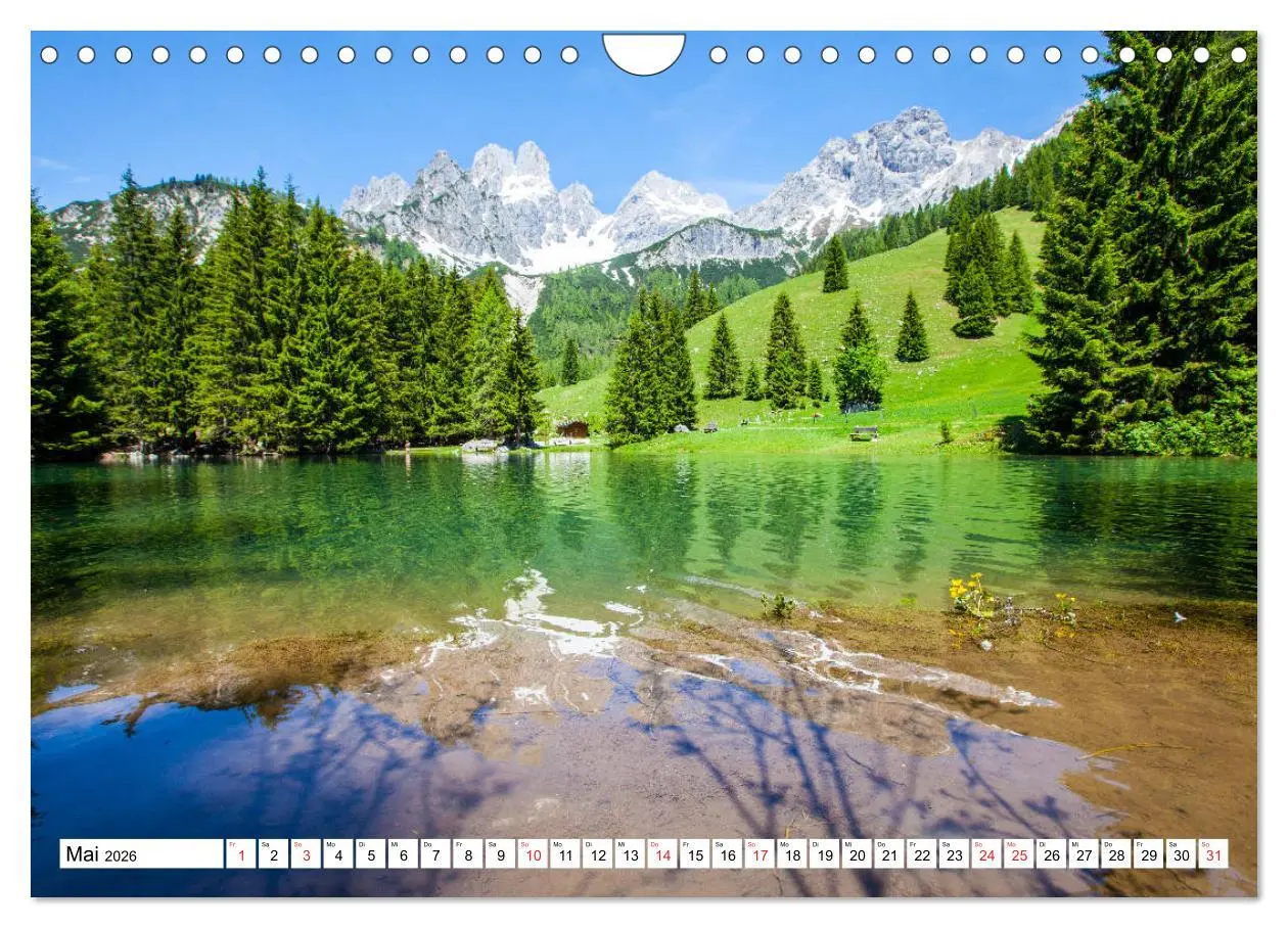 Bild: 9783457736333 | Grüße aus Filzmoos (Wandkalender 2026 DIN A4 quer), CALVENDO...