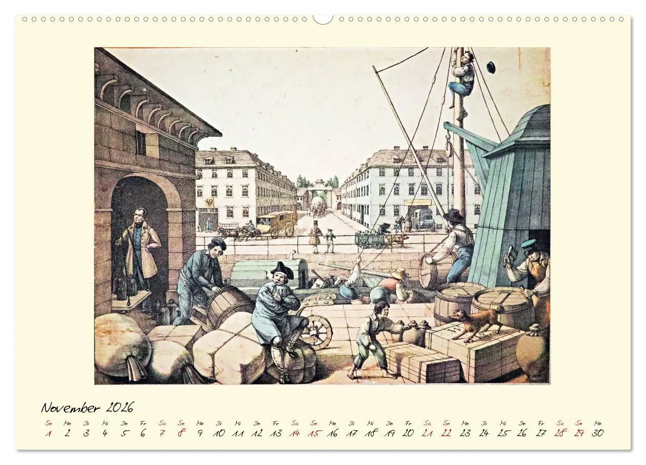 Bild: 9783457806333 | Alltagsleben der Biedermeier-Zeit (Wandkalender 2026 DIN A2 quer),...