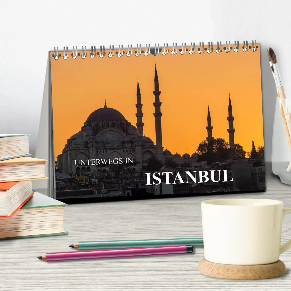 Bild: 9783516136333 | Unterwegs in Istanbul (Tischkalender 2026 DIN A5 quer), CALVENDO...