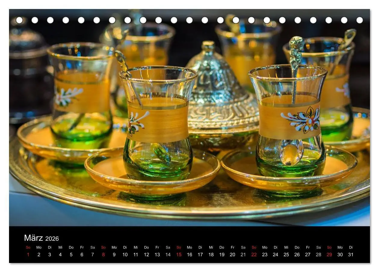 Bild: 9783516136333 | Unterwegs in Istanbul (Tischkalender 2026 DIN A5 quer), CALVENDO...