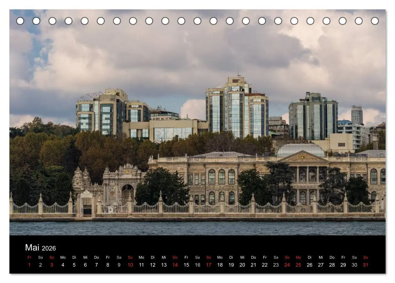 Bild: 9783516136333 | Unterwegs in Istanbul (Tischkalender 2026 DIN A5 quer), CALVENDO...