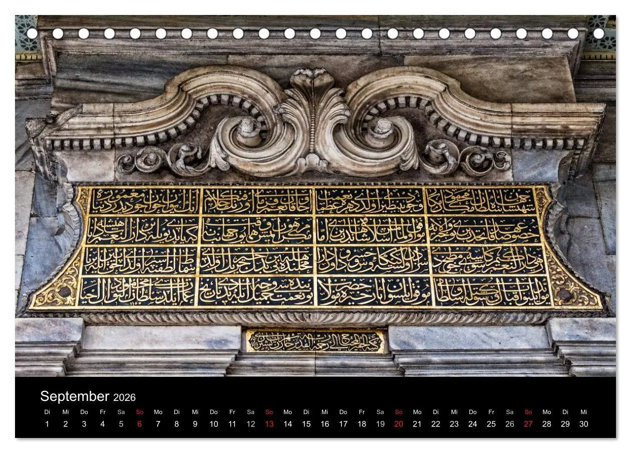Bild: 9783516136333 | Unterwegs in Istanbul (Tischkalender 2026 DIN A5 quer), CALVENDO...
