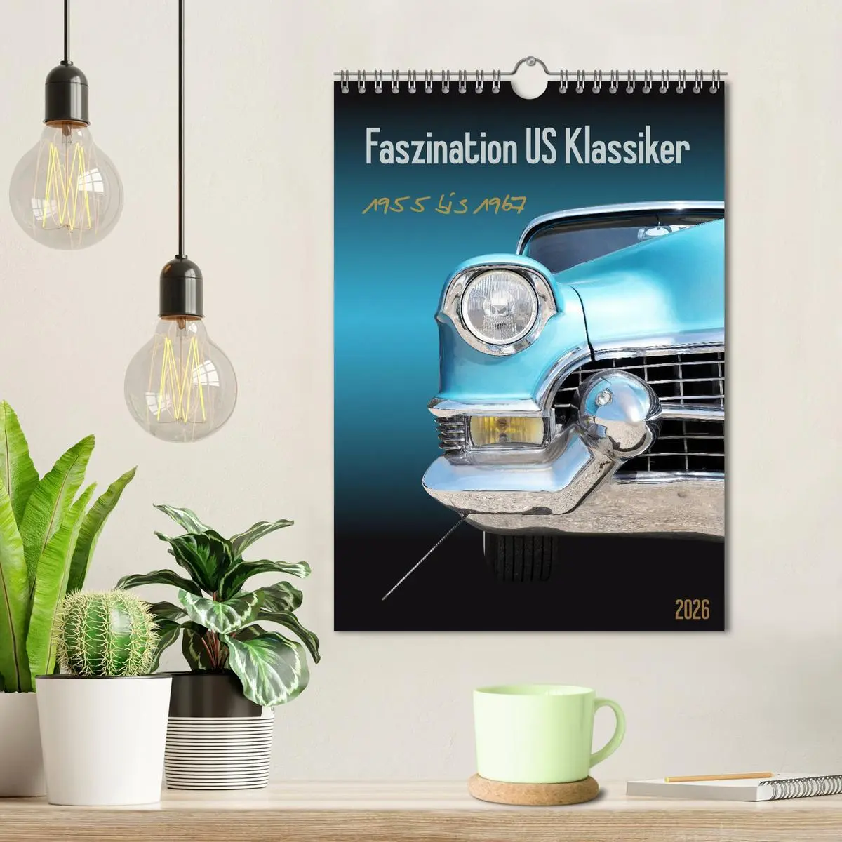 Bild: 9783516376333 | Faszination US Klassiker 1955 bis 1967 (Wandkalender 2026 DIN A4...
