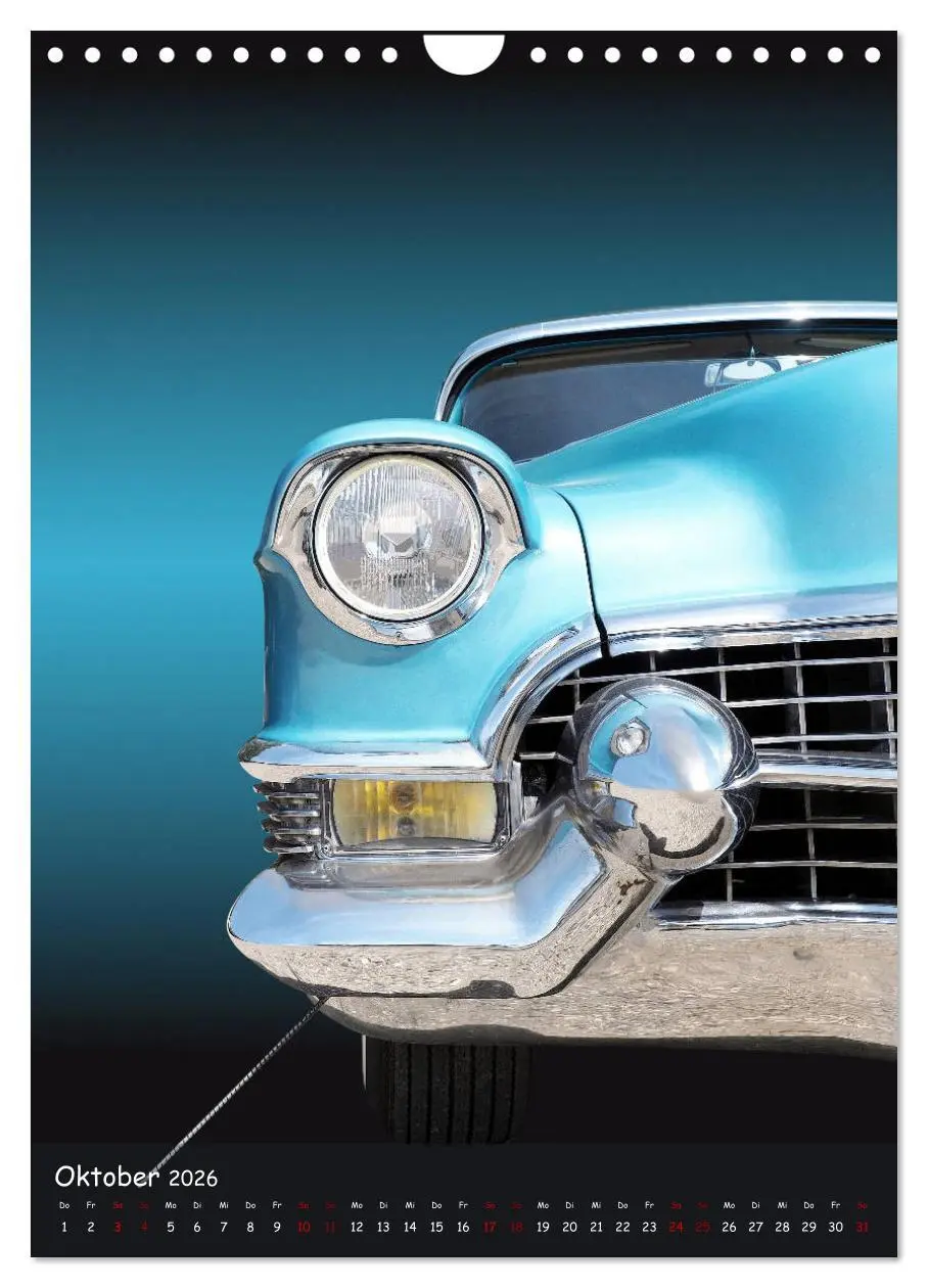 Bild: 9783516376333 | Faszination US Klassiker 1955 bis 1967 (Wandkalender 2026 DIN A4...