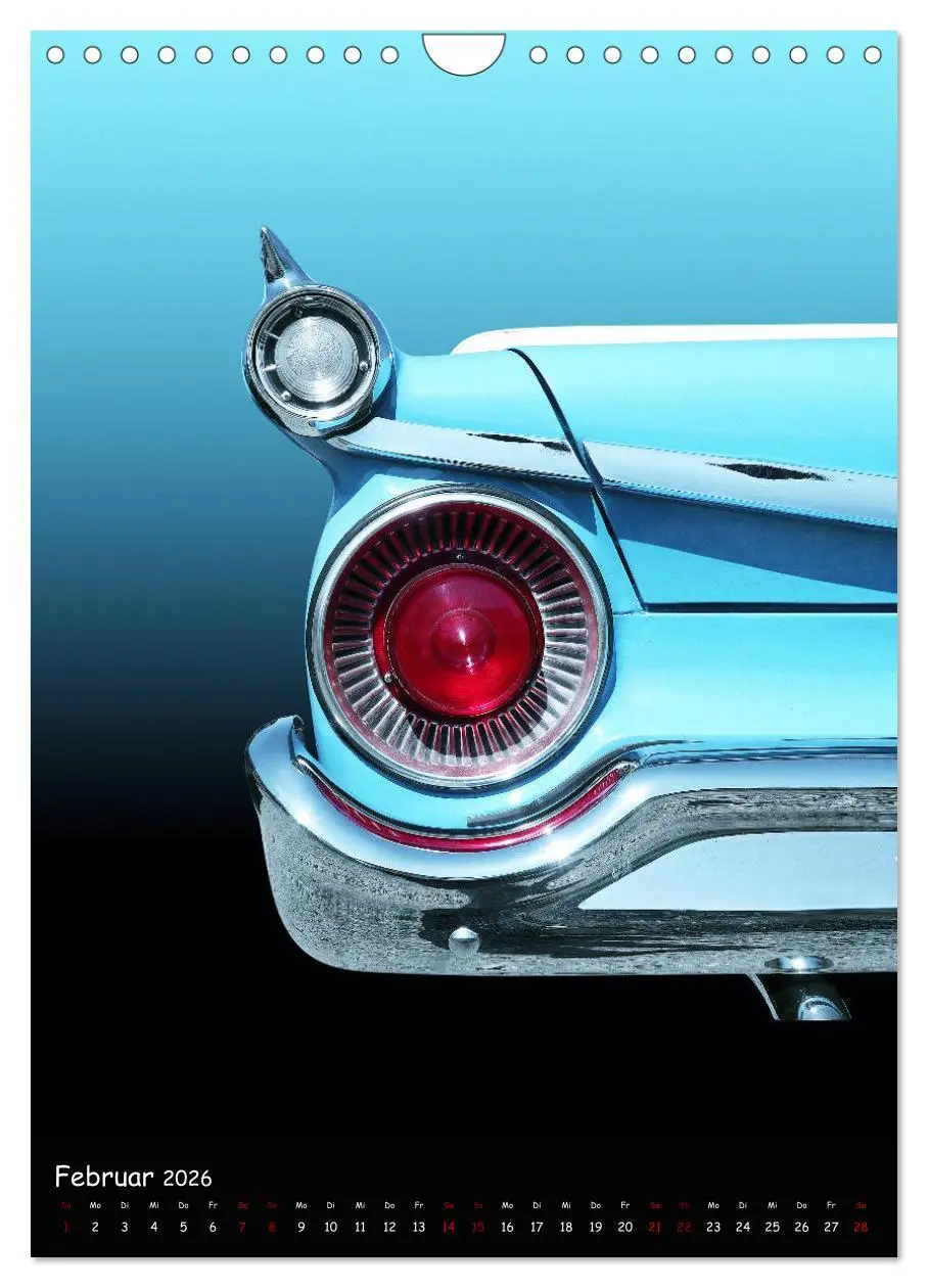 Bild: 9783516376333 | Faszination US Klassiker 1955 bis 1967 (Wandkalender 2026 DIN A4...