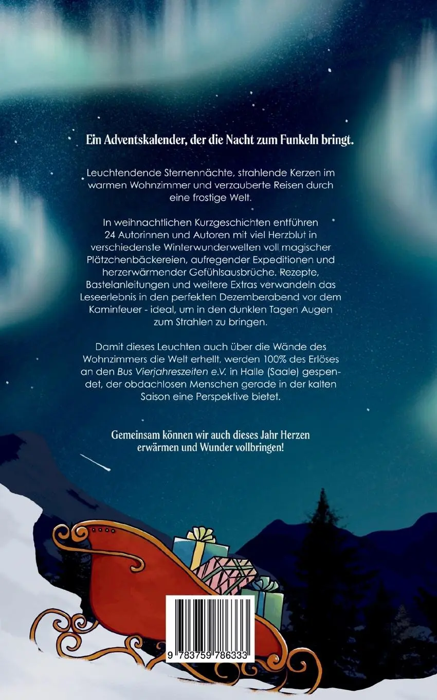 Rückseite: 9783759786333 | Polarlichtfunkeln | Geschichten der magischen Jahreszeit | Society