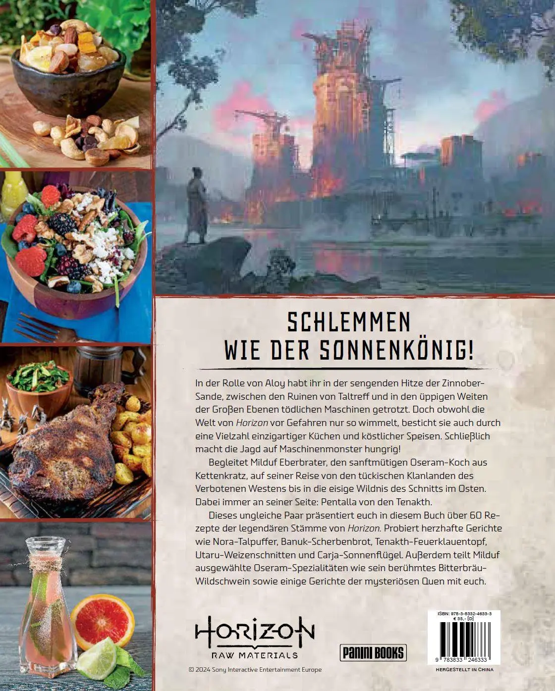Rückseite: 9783833246333 | Das offizielle HORIZON Kochbuch | Die Geschmäcker der Sieben Stämme