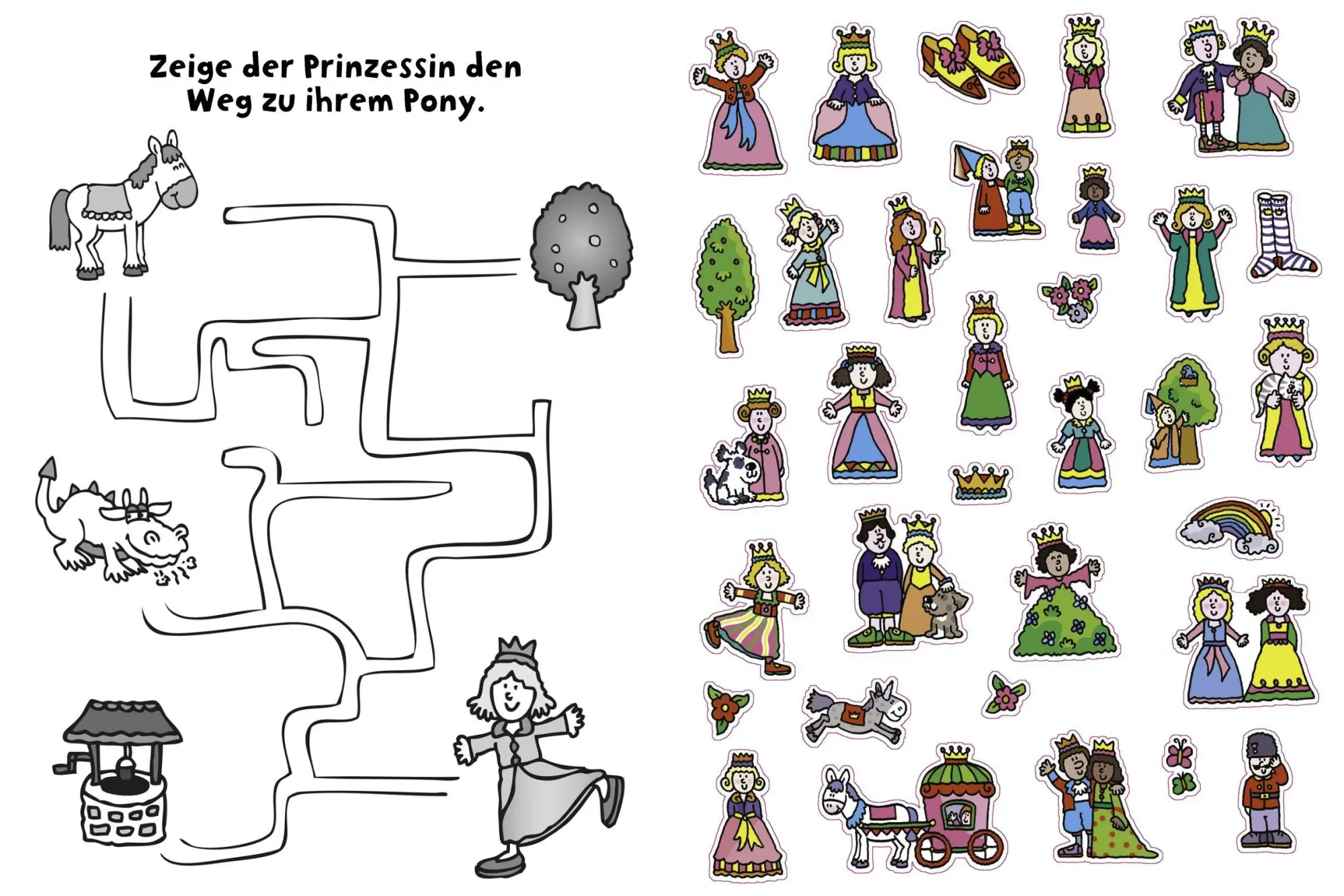 Bild: 9783849946333 | 555 Sticker Prinzessinnen | Taschenbuch | 32 S. | Deutsch | 2024