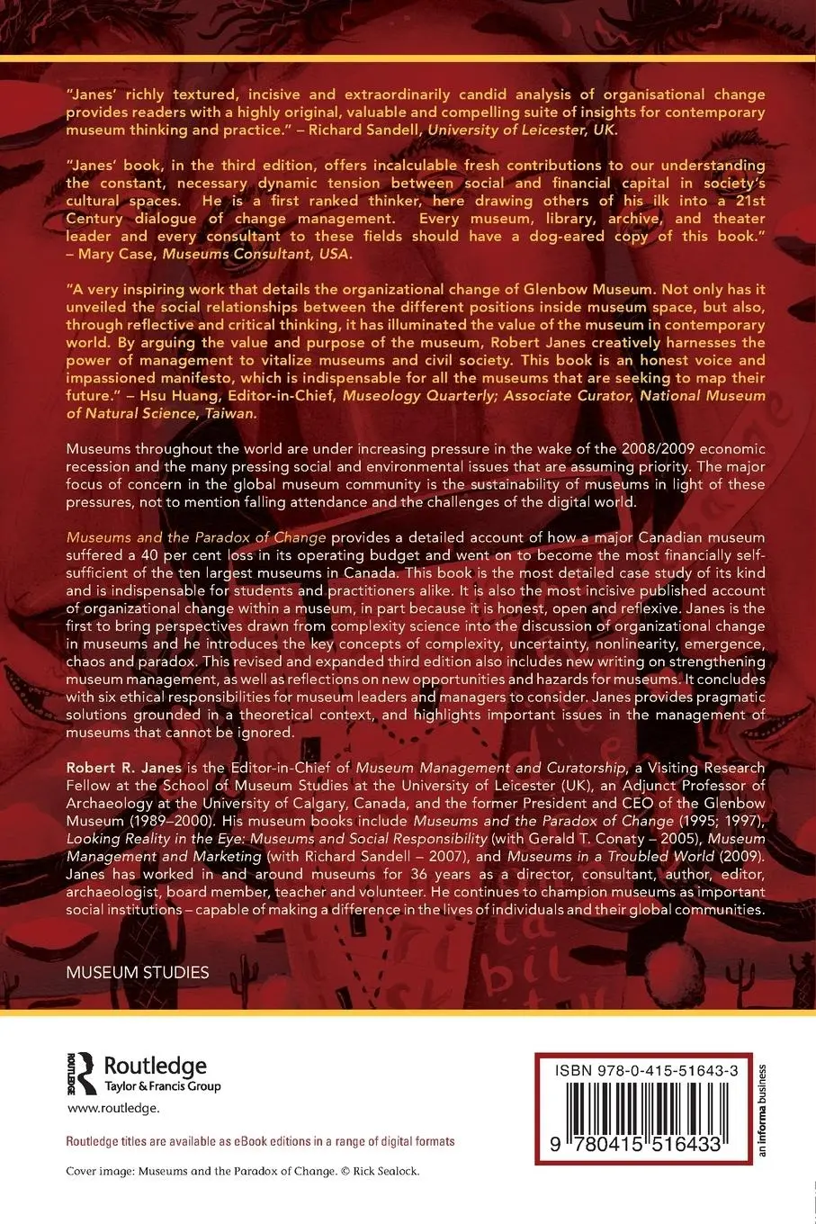 Rückseite: 9780415516433 | Museums and the Paradox of Change | Robert R. Janes | Taschenbuch