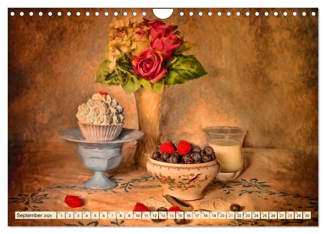 Bild: 9783435496433 | Stillleben - aber mit Stil (Wandkalender 2025 DIN A4 quer),...