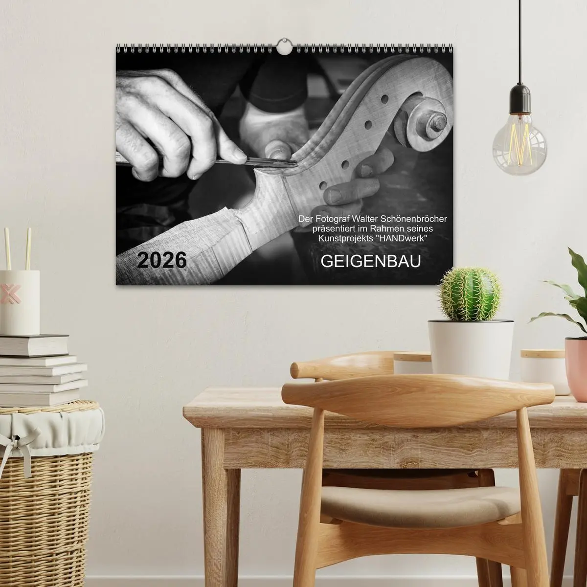 Bild: 9783457896433 | Geigenbau (Wandkalender 2026 DIN A3 quer), CALVENDO Monatskalender