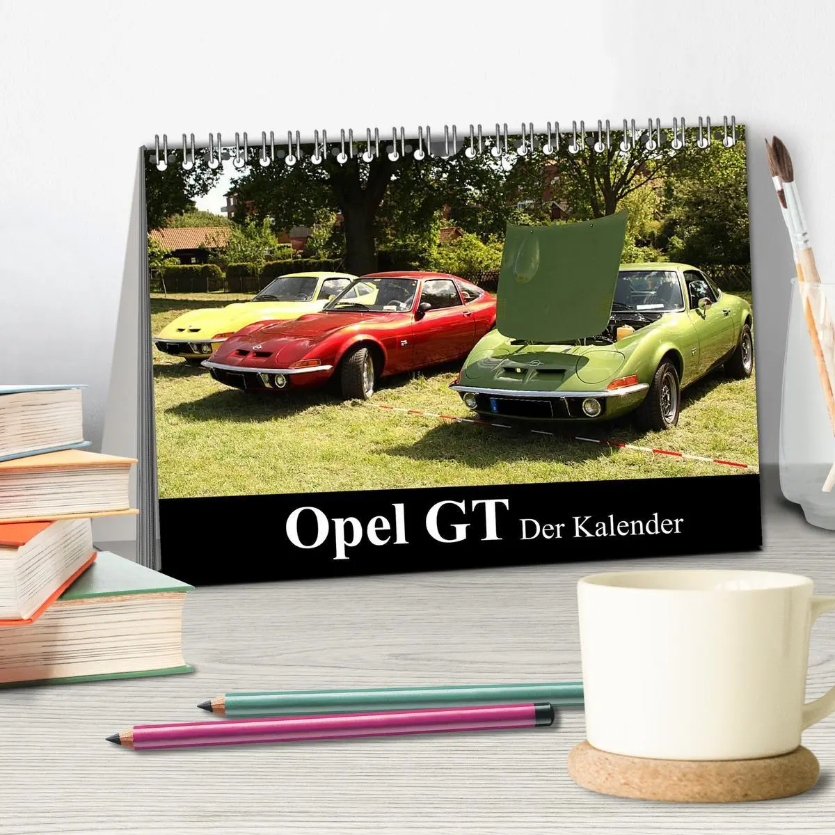 Bild: 9783516056433 | Opel GT Der Kalender (Tischkalender 2026 DIN A5 quer), CALVENDO...