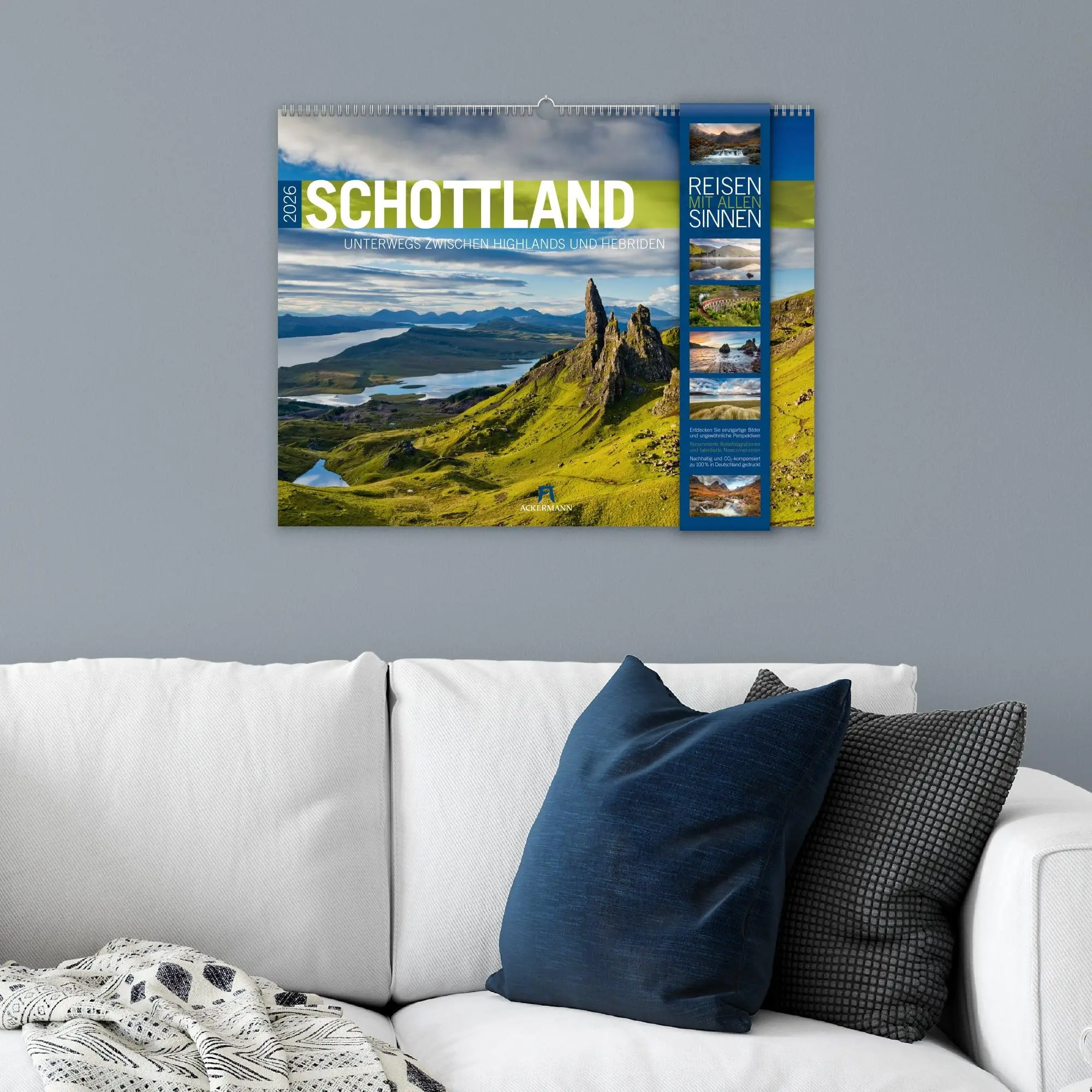 Bild: 9783838426433 | Schottland Kalender 2026 Unterwegs zwischen Highlands und Hebriden