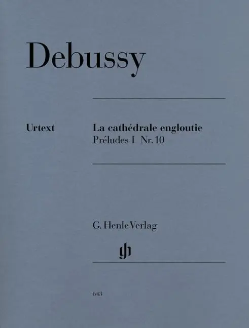 Cover: 9790201806433 | Claude Debussy - La Cathédrale engloutie | Claude Debussy (u. a.)