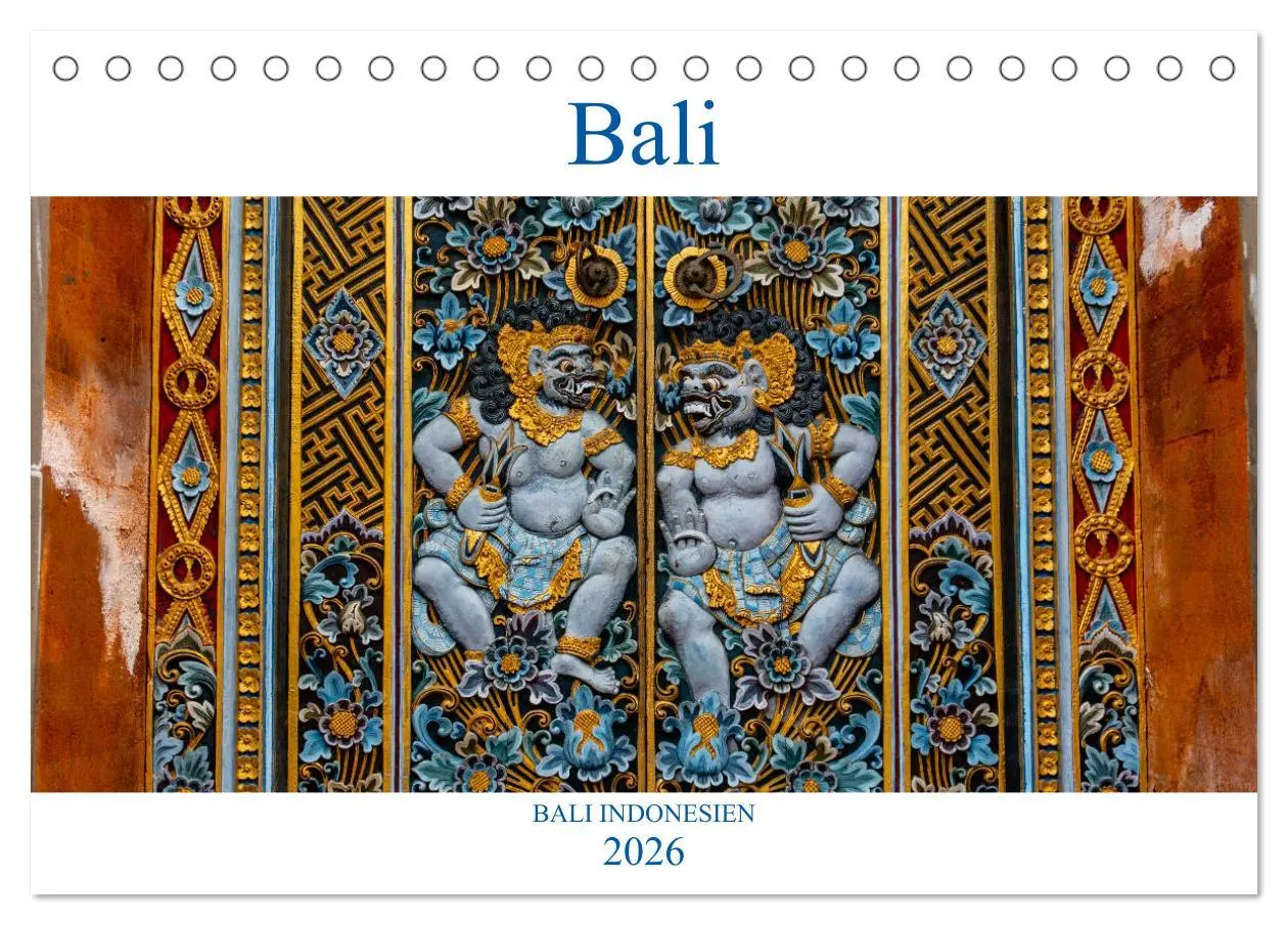 Cover: 9783457716533 | Bali Indonesien (Tischkalender 2026 DIN A5 quer), CALVENDO...
