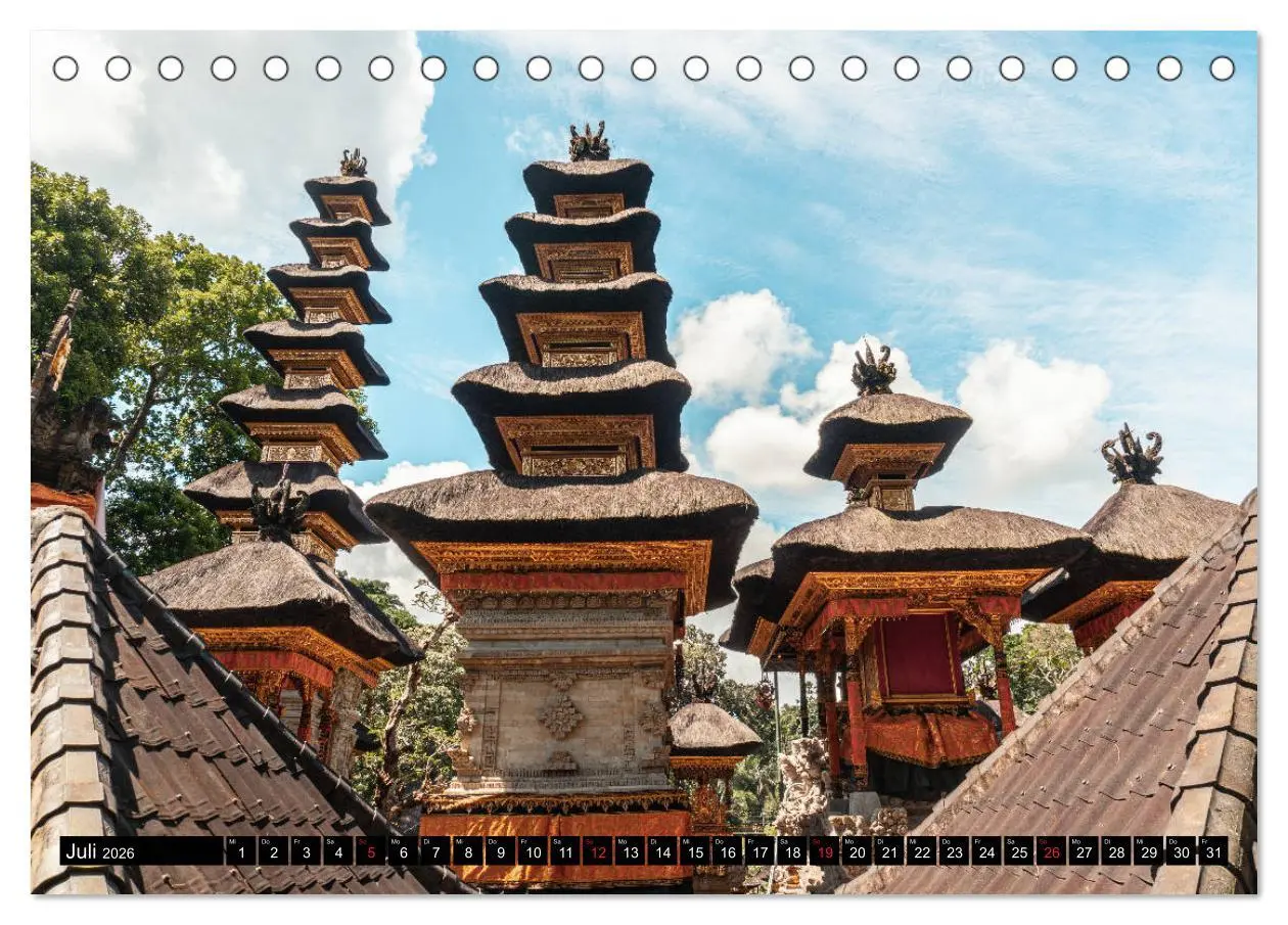 Bild: 9783457716533 | Bali Indonesien (Tischkalender 2026 DIN A5 quer), CALVENDO...