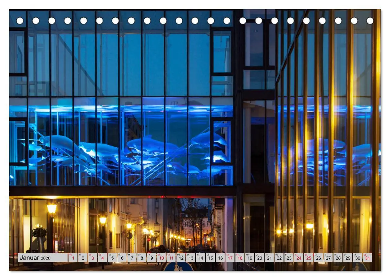 Bild: 9783457886533 | Es wird Nacht in Duisburg (Tischkalender 2026 DIN A5 quer),...