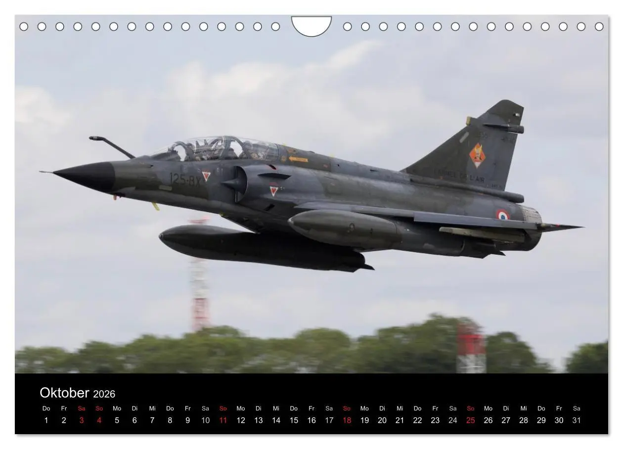 Bild: 9783457956533 | Militärflugzeuge 2026 (Wandkalender 2026 DIN A4 quer), CALVENDO...