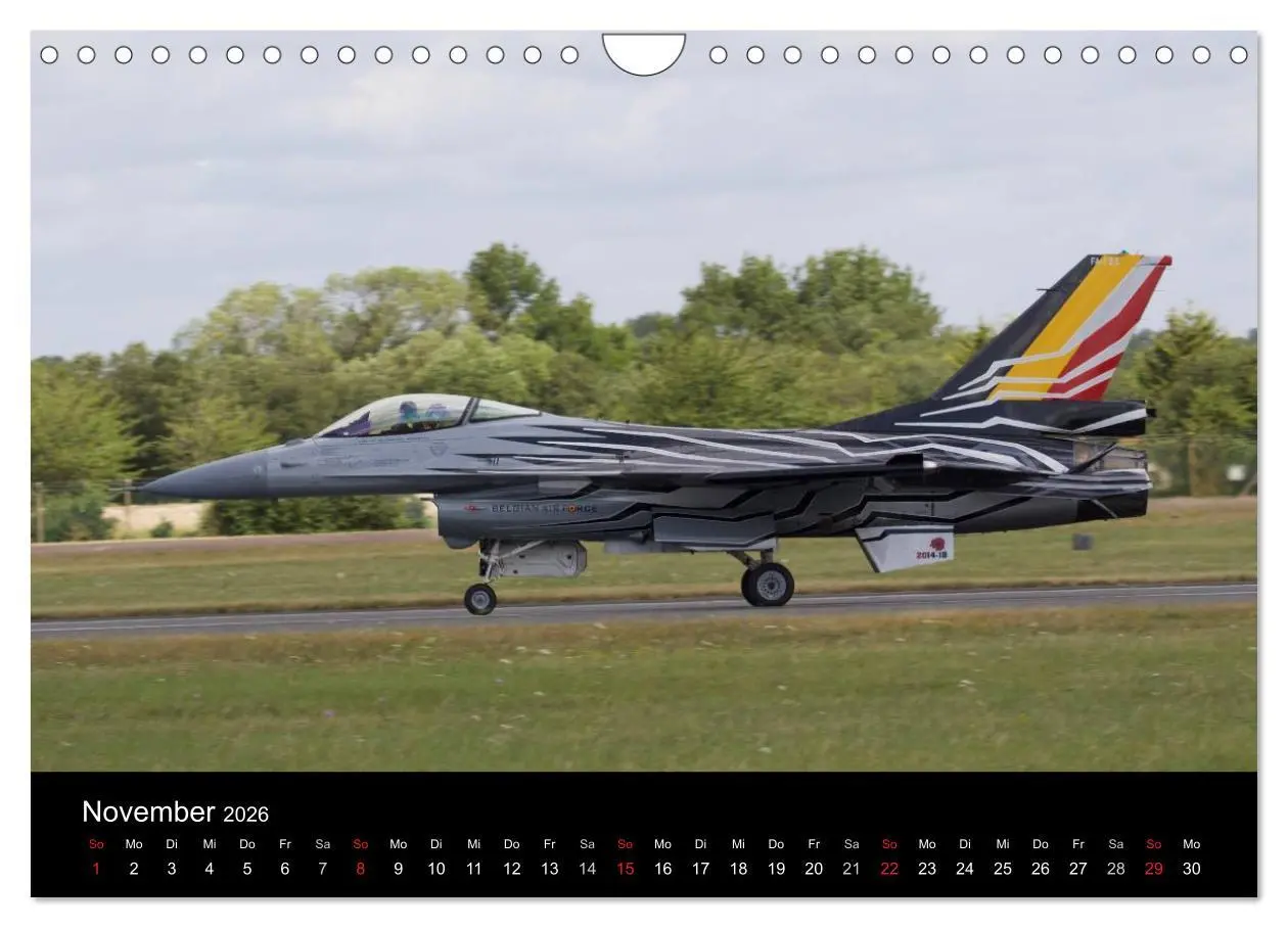 Bild: 9783457956533 | Militärflugzeuge 2026 (Wandkalender 2026 DIN A4 quer), CALVENDO...