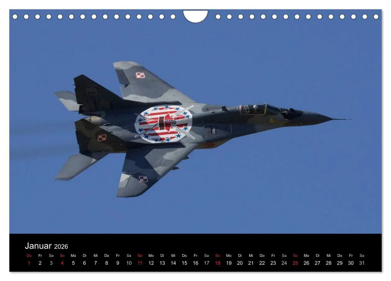 Bild: 9783457956533 | Militärflugzeuge 2026 (Wandkalender 2026 DIN A4 quer), CALVENDO...
