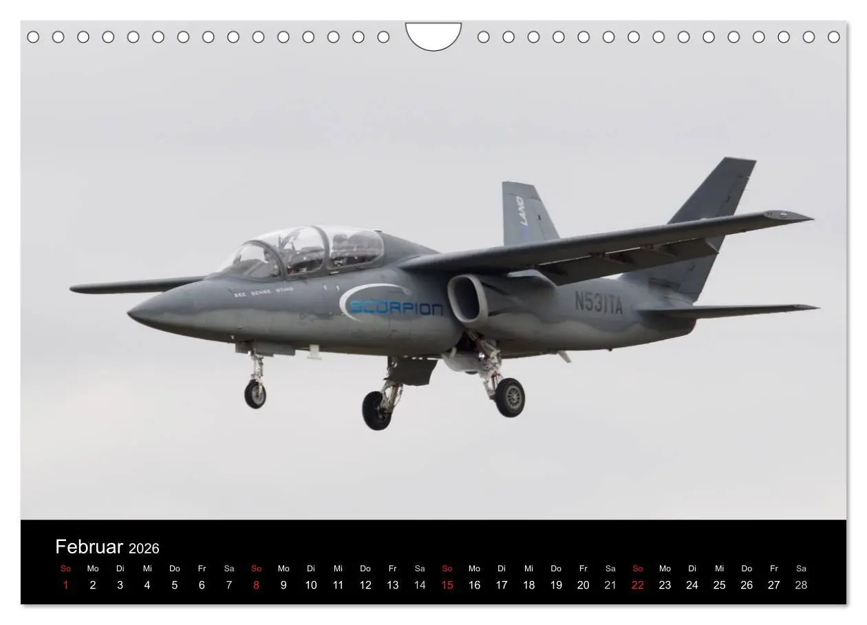Bild: 9783457956533 | Militärflugzeuge 2026 (Wandkalender 2026 DIN A4 quer), CALVENDO...