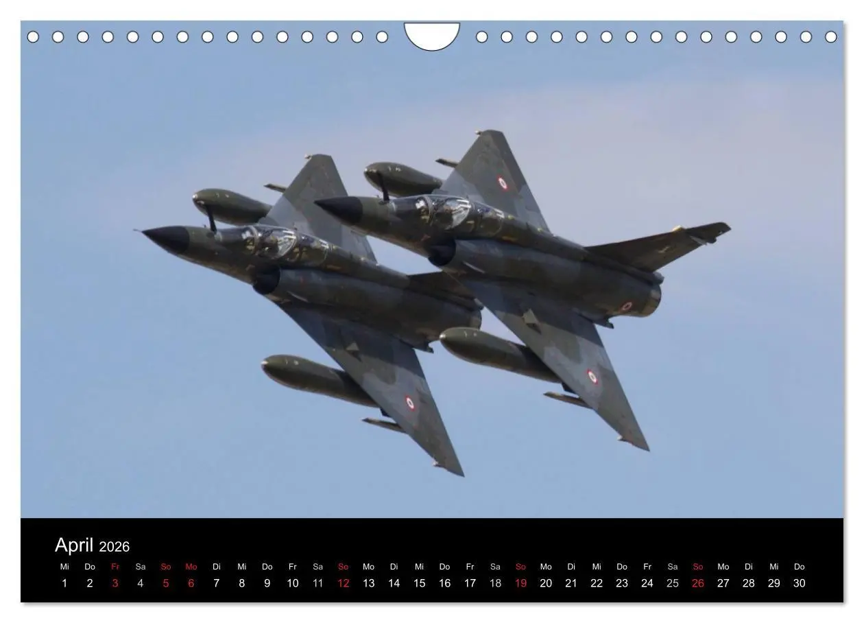 Bild: 9783457956533 | Militärflugzeuge 2026 (Wandkalender 2026 DIN A4 quer), CALVENDO...