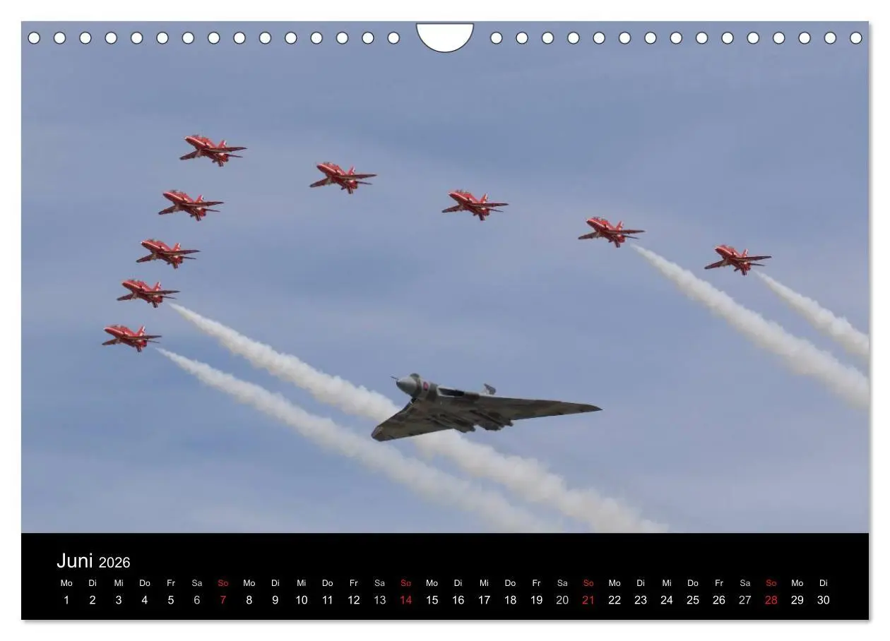 Bild: 9783457956533 | Militärflugzeuge 2026 (Wandkalender 2026 DIN A4 quer), CALVENDO...