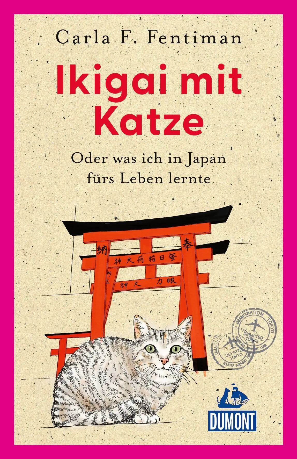 Cover: 9783616036533 | Ikigai mit Katze | Oder was ich in Japan fürs Leben lernte | Fentiman