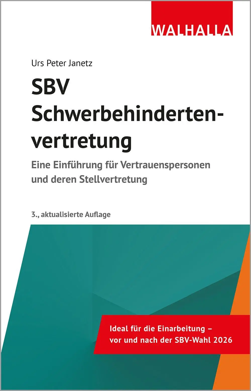 Cover: 9783802916533 | SBV - Schwerbehindertenvertretung | Urs Peter Janetz | Taschenbuch