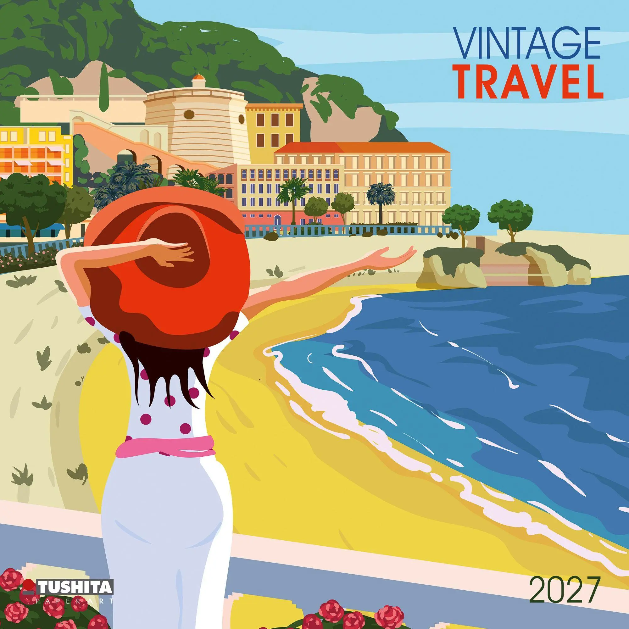 Cover: 9783959296533 | Vintage Travel 2027 | Kalender 2027 | Kalender | 28 S. | Englisch