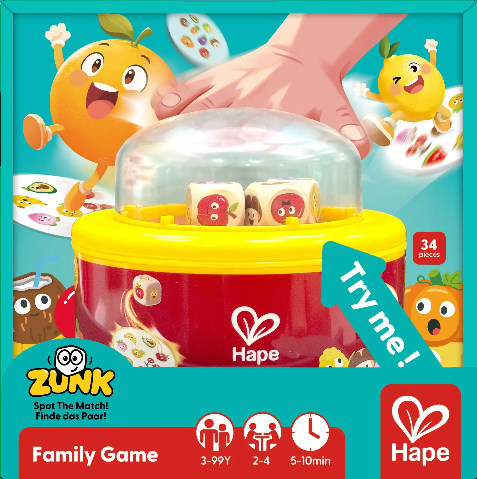 Bild: 6943478056633 | Zunk Reaktions- &amp; Zuordnungsspiel | Spiel | E4324 | Deutsch | 2026