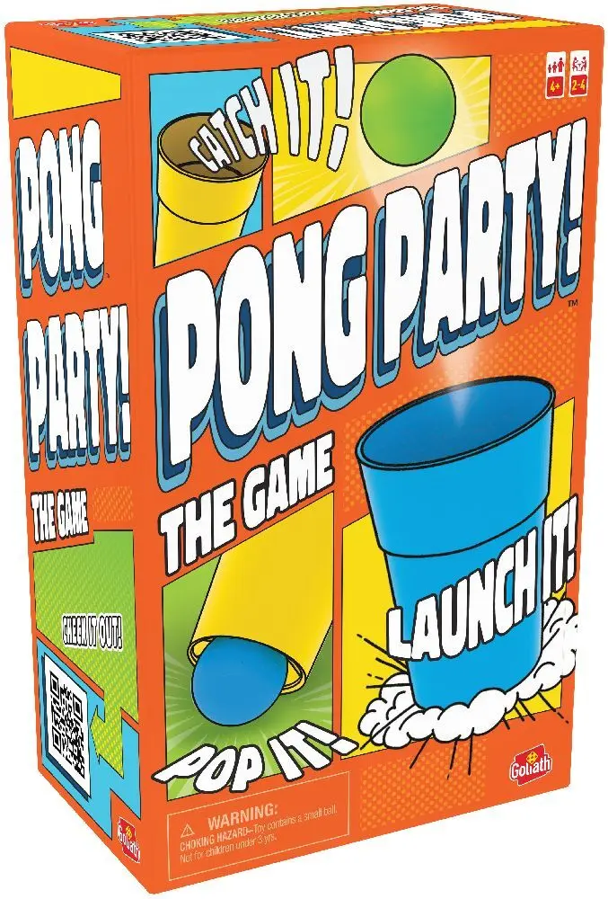 Cover: 8720077296633 | Pong Party | Spiel | In Pappkarton | 929663 | 2023 | Goliath Toys
